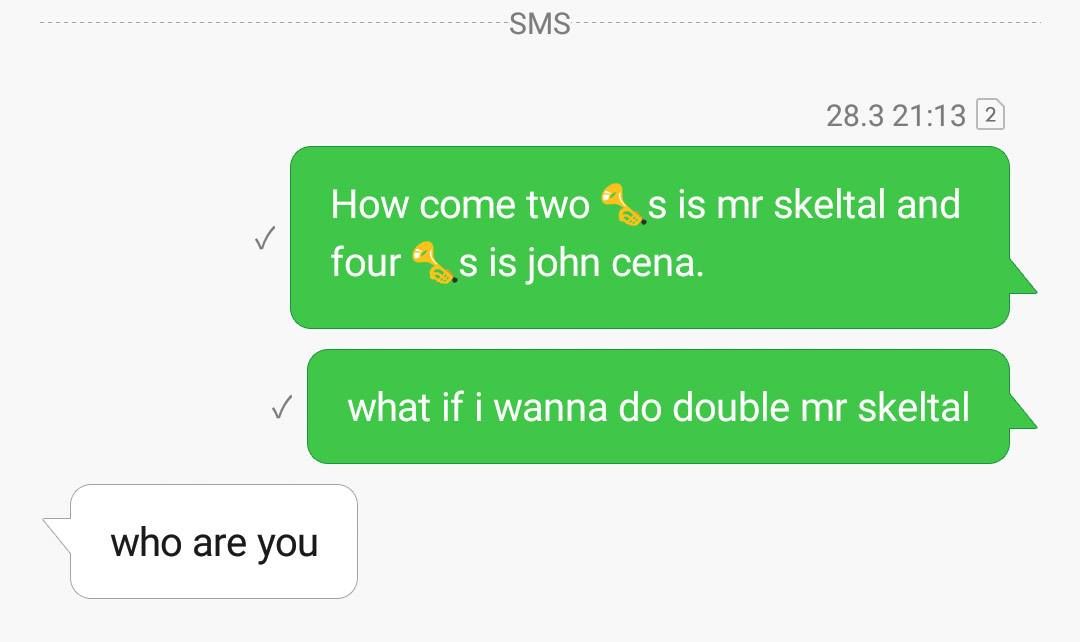 "I'm you but spookier"