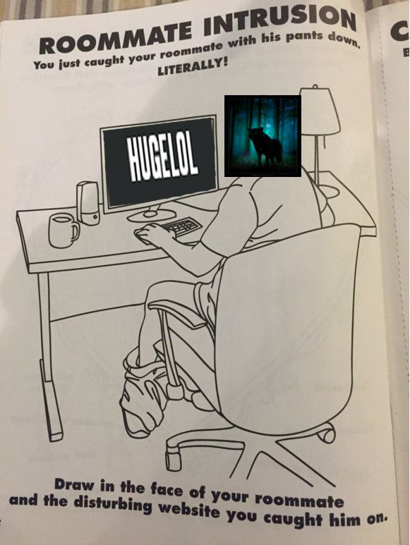 Rare footage of me on hugelol.