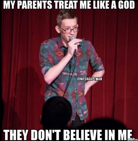 Growing up atheist