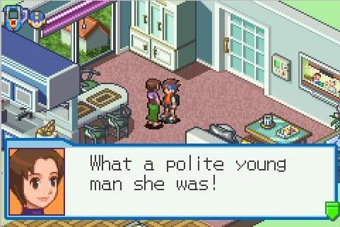 What a nice gentleman she was.