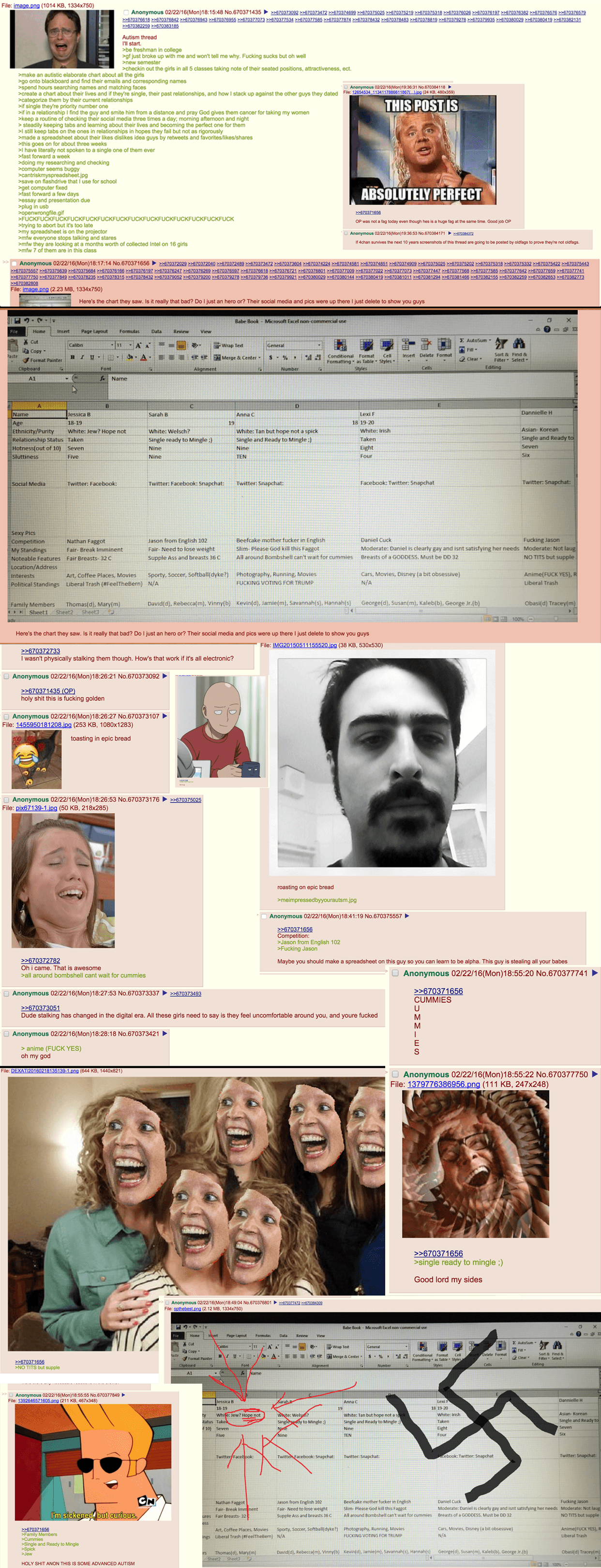 OP has taken stalking to the next level