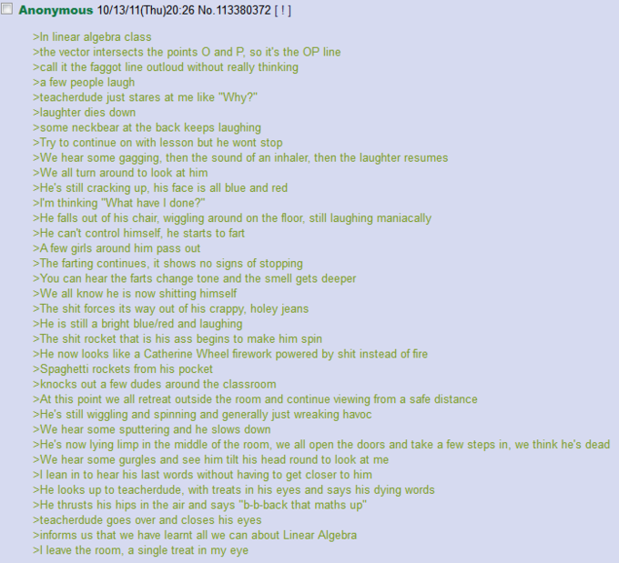 anon finds the *** line
