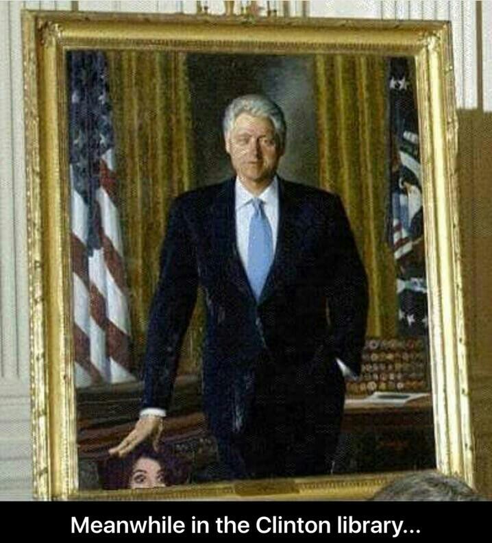 Such a rare piece of art. Wonder where Hillary hid it...