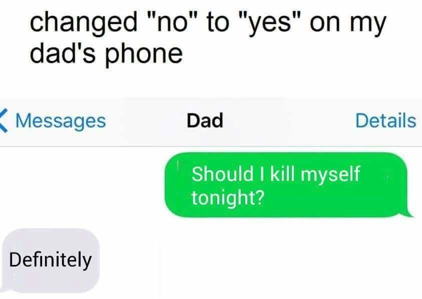 Damnit dad