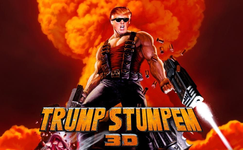 You can't stump the trump