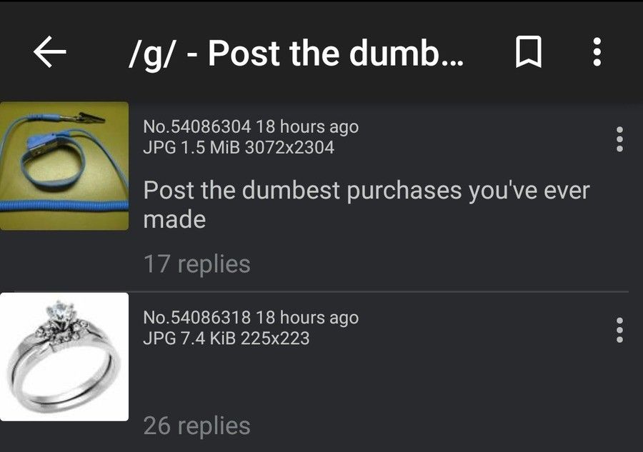 /g/ makes a dumb purchase