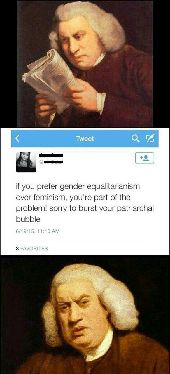 Equality is the source of patriarchy