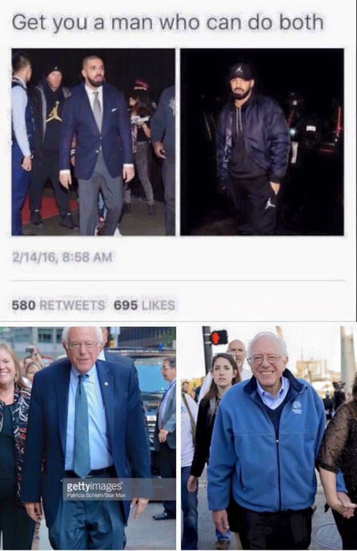 Bernie > Drake