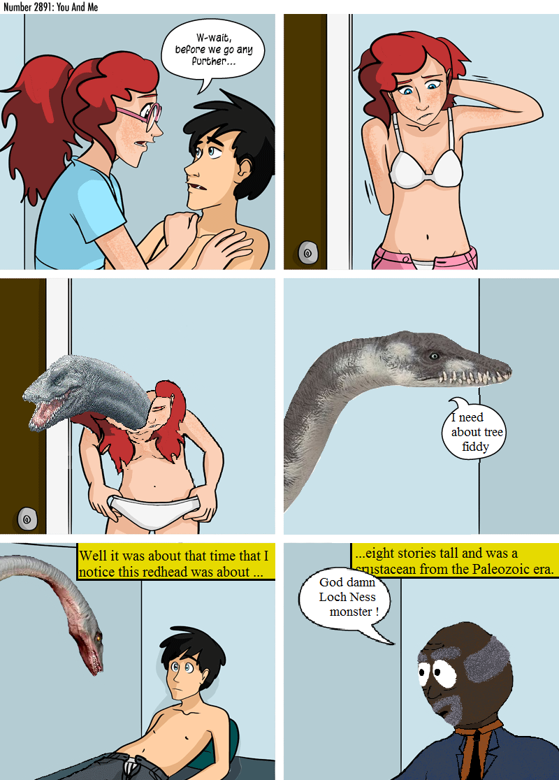 God damn loch ness monster!