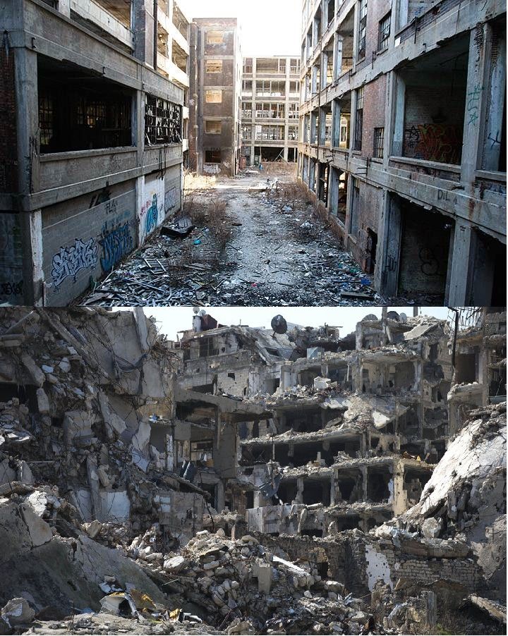 One is Syria and one is Detroit