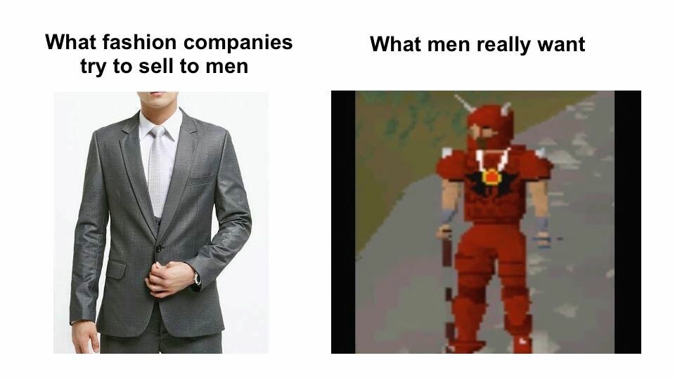 Iron is for boys, dragon is for men