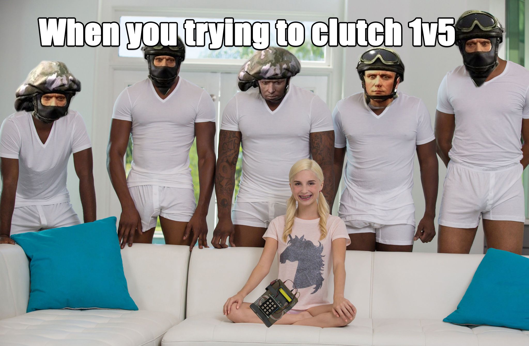 When You Try To Clutch A 1v5
