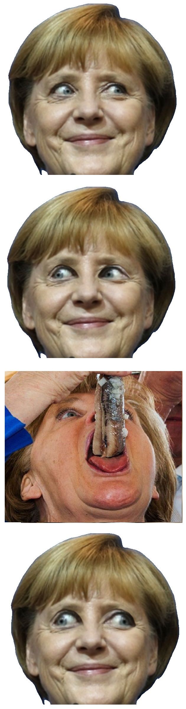 Sneaky ***y Merkel