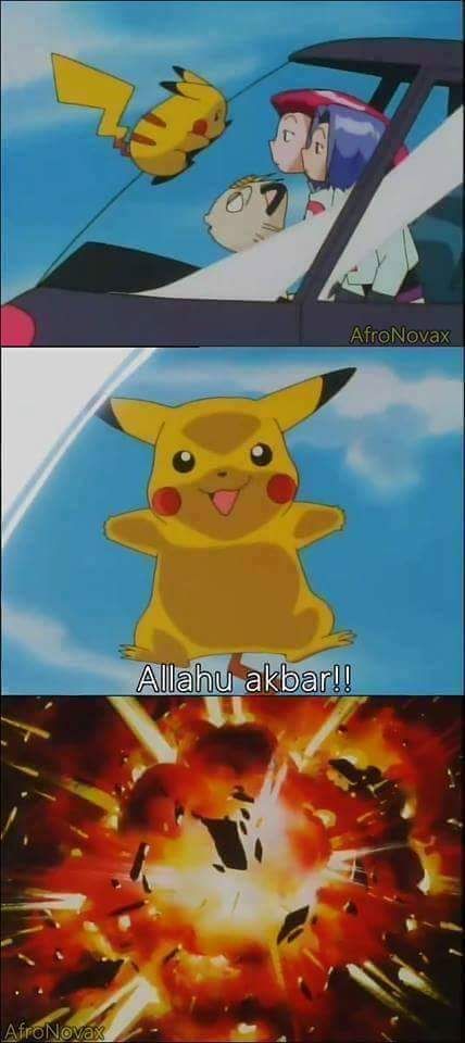 Pikachu learned self-destruct