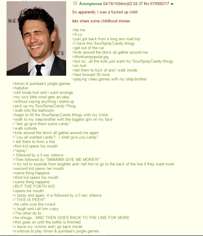 Anon and his SourSprayCandy-thing