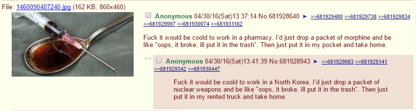 If anon worked in North Korea