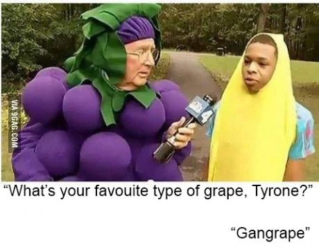 Big grape fan