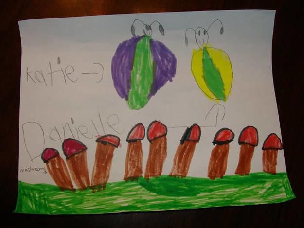 a drawing from a swedish day care