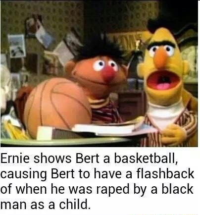 Ernie took him by surprised and did it again.