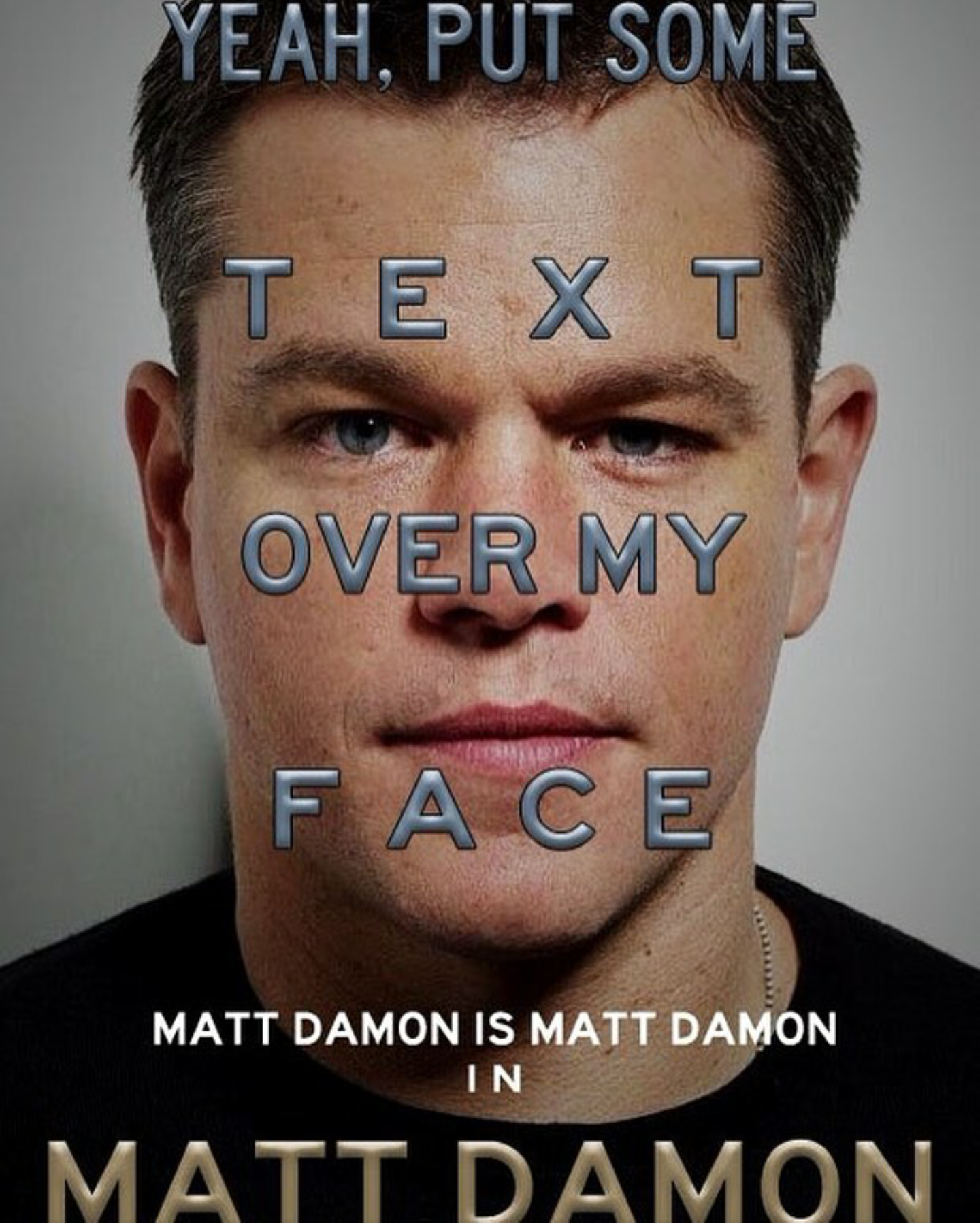 Featuring Matt Damon