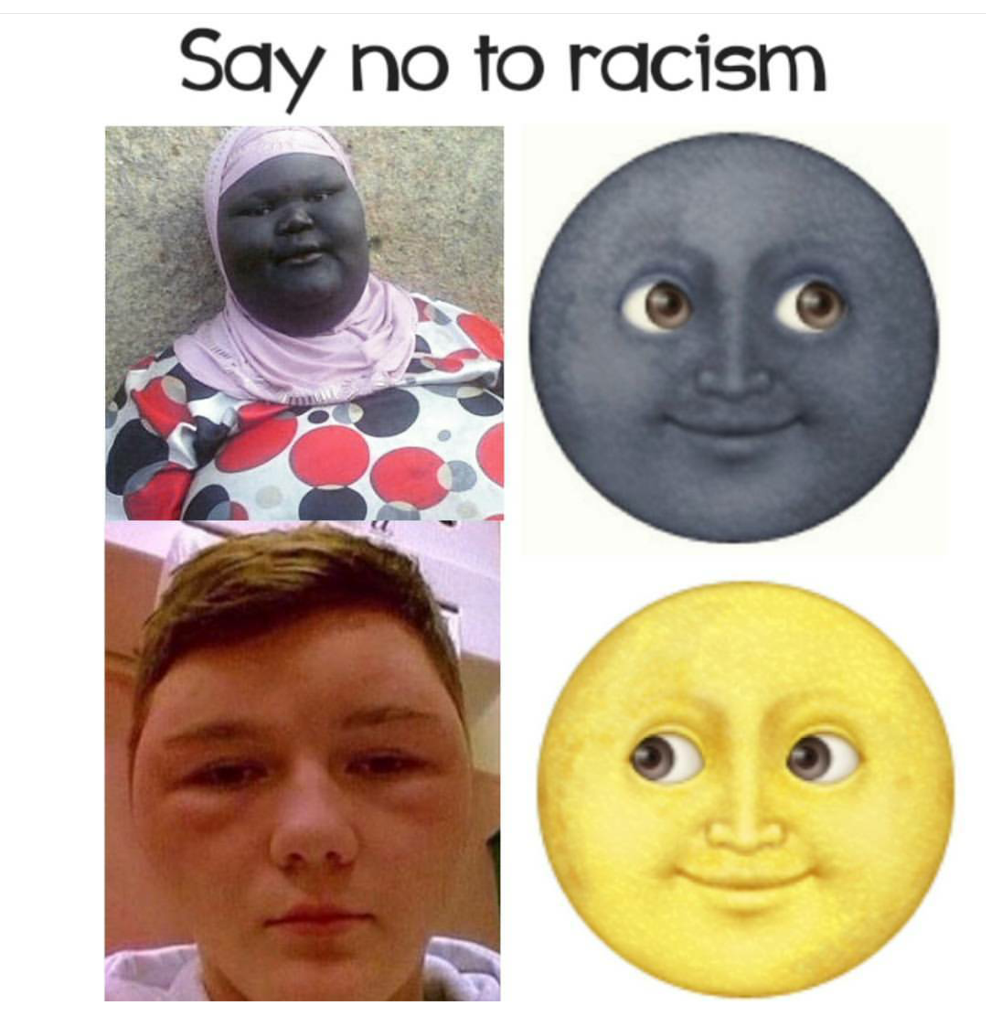 not sure if racism