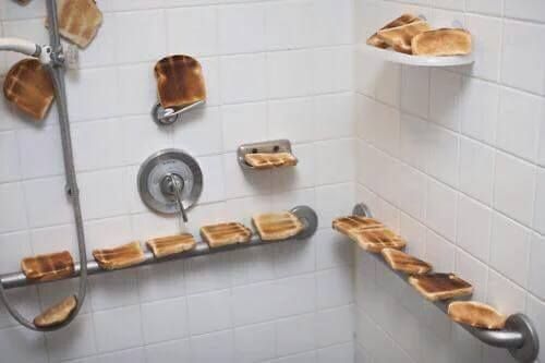 Playing your mixtape in the shower