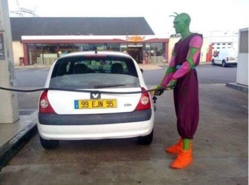 When fuel on Namekk is too much expensive