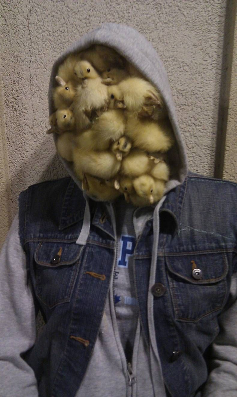 Duck face done right.