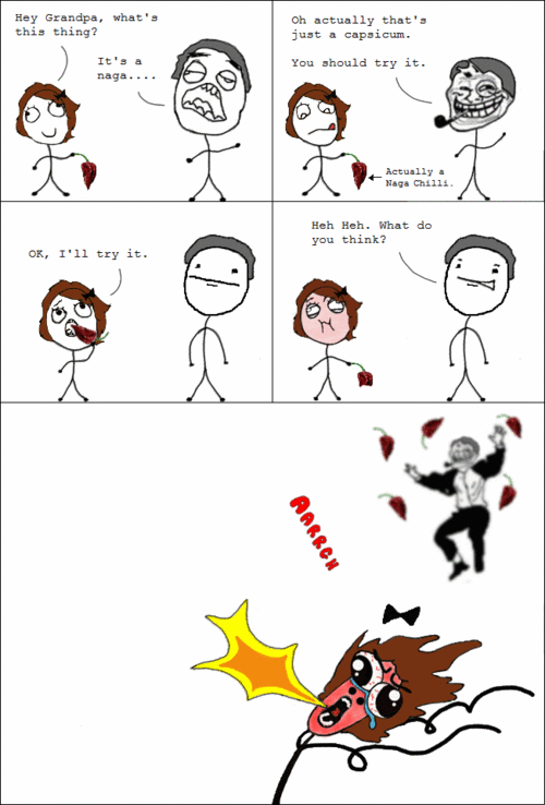 Troll Grandpa!
