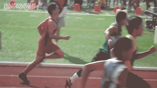 When you fall do the worm