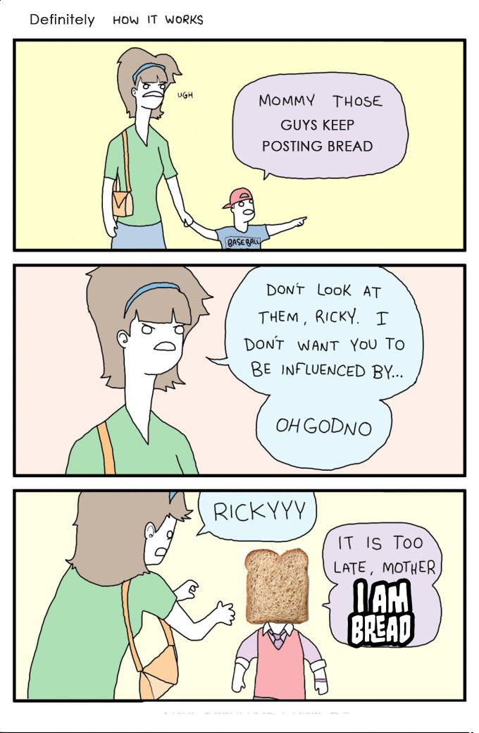 a title including bread