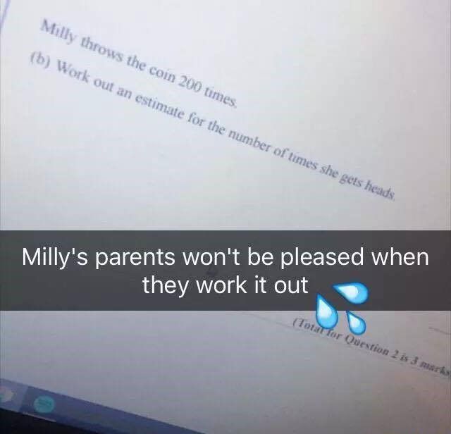 Milly is always up to no good!