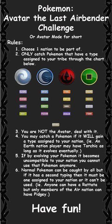 The Pokemon Avatar Challenge