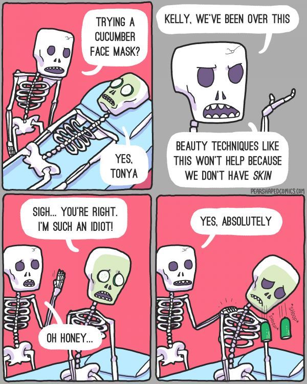 It's not easy being spooky