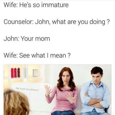 John is a savage