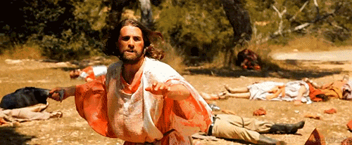 Passion of the Christ II: Wont break bread? Fist full of Fish!