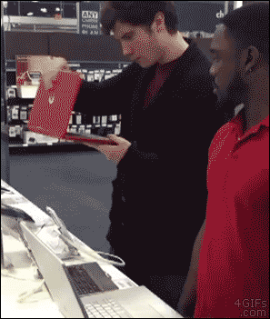 When you try to look like you know what you are doing