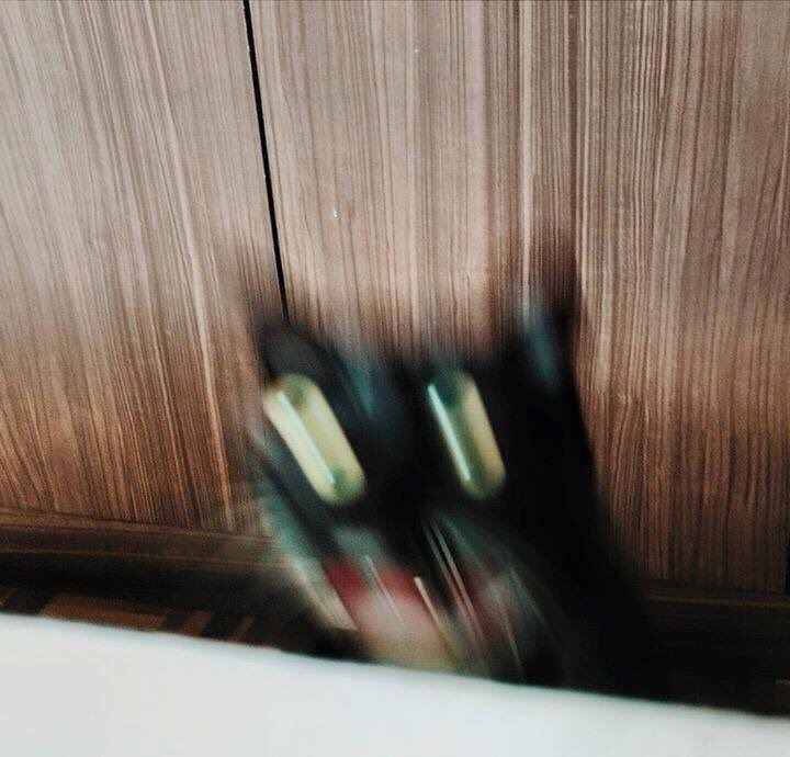 When you're high and hear a loud strange sound