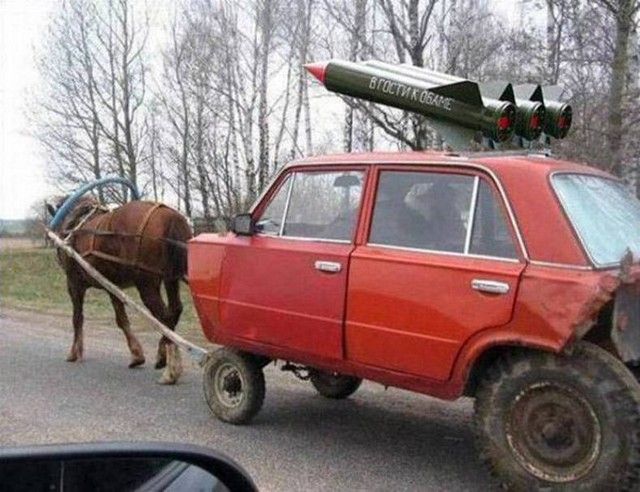 New Ucranian mobile missile launcher