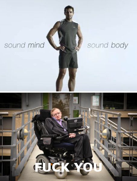 You just read that in his voice