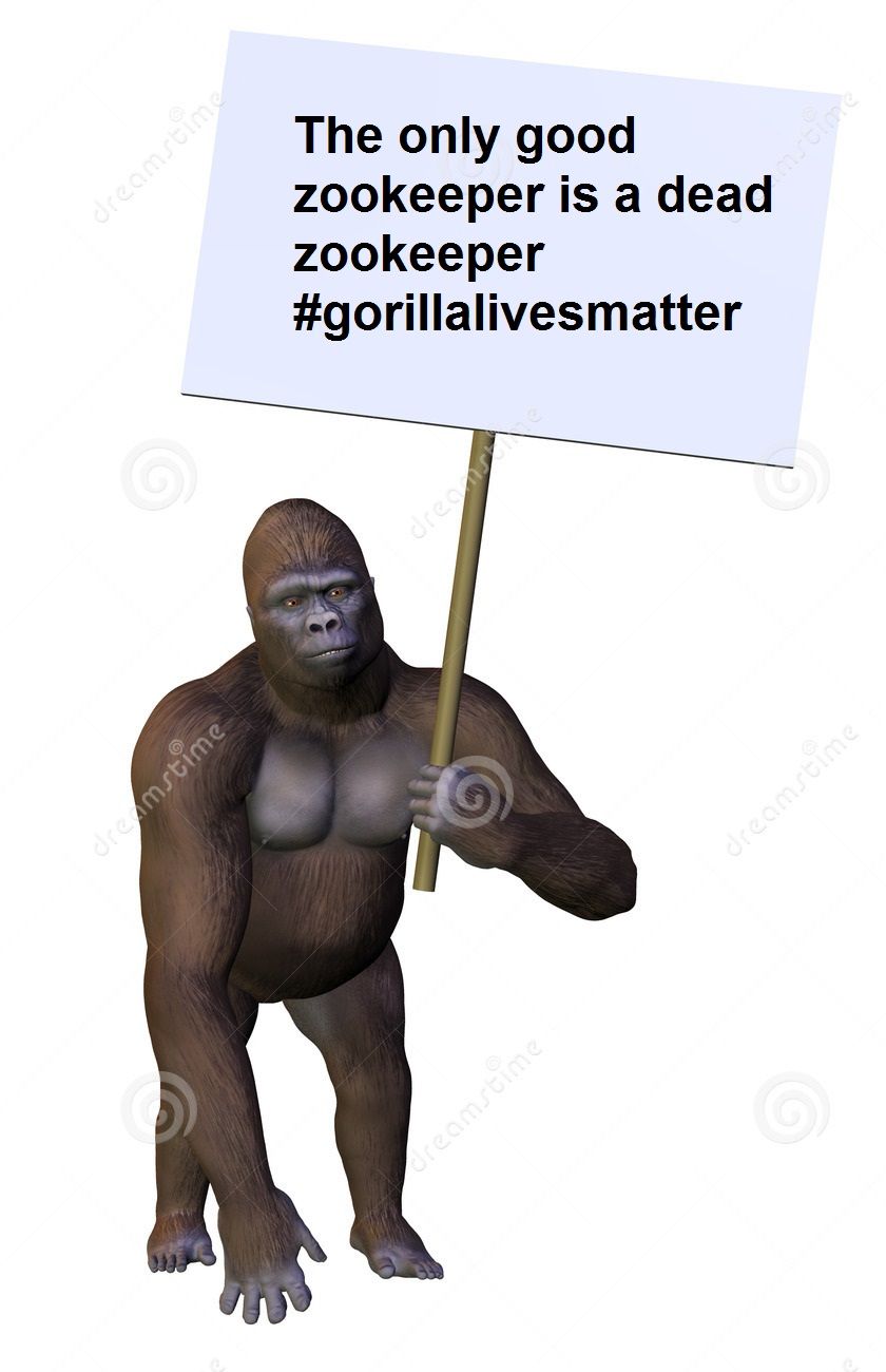 #Gorillalivesmatter