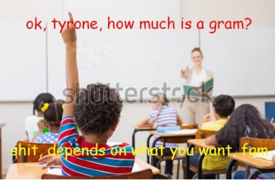 tyrone knows the right answer