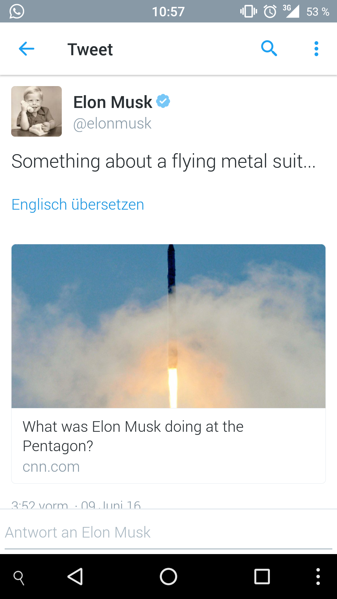 Elon reveals his secret identity
