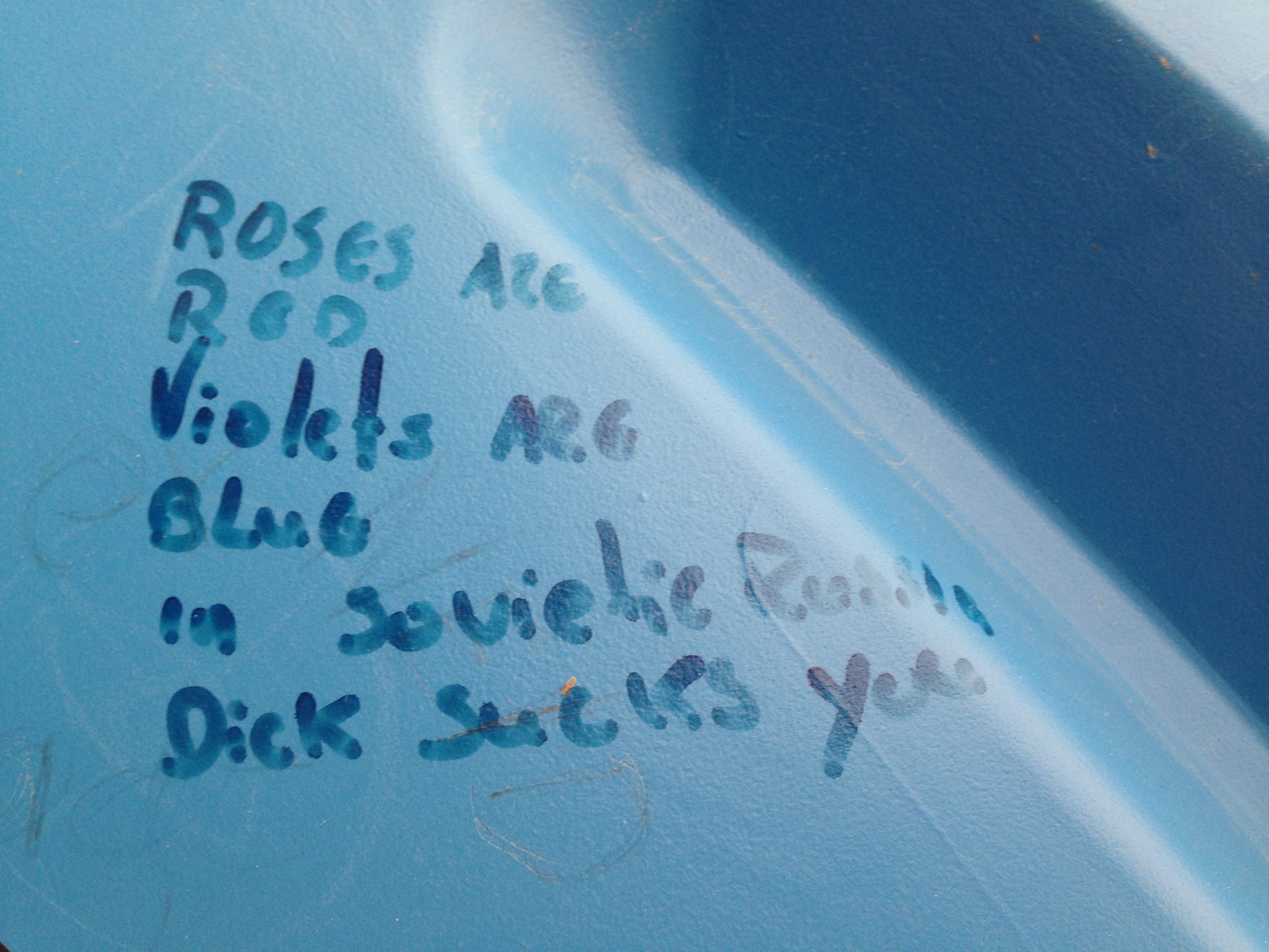 Poetry on the shitters