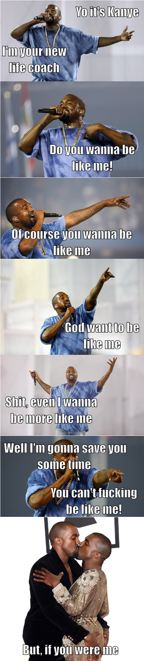 Yo it's Kanye