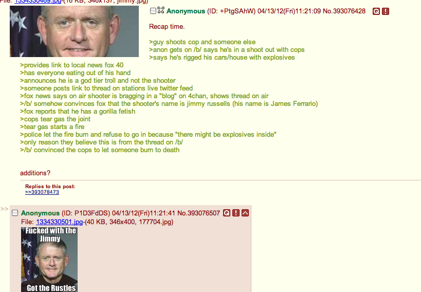 How Jimmies became rustled