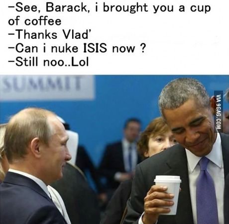 When Putin wants to blow ISIS