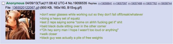 You could say he couldn't get that weight off his shoulders