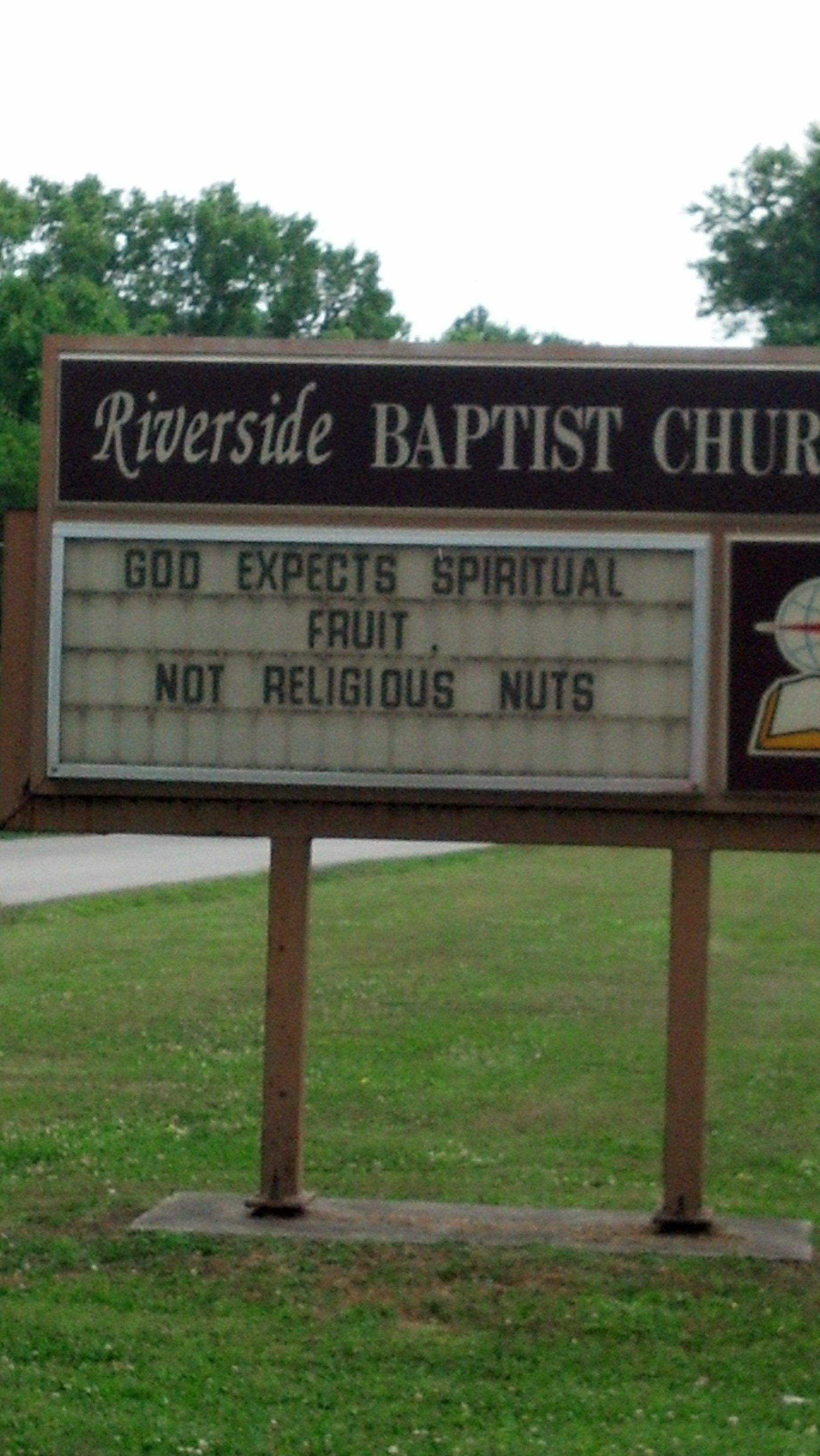 This has to be the best church sign I've ever seen.