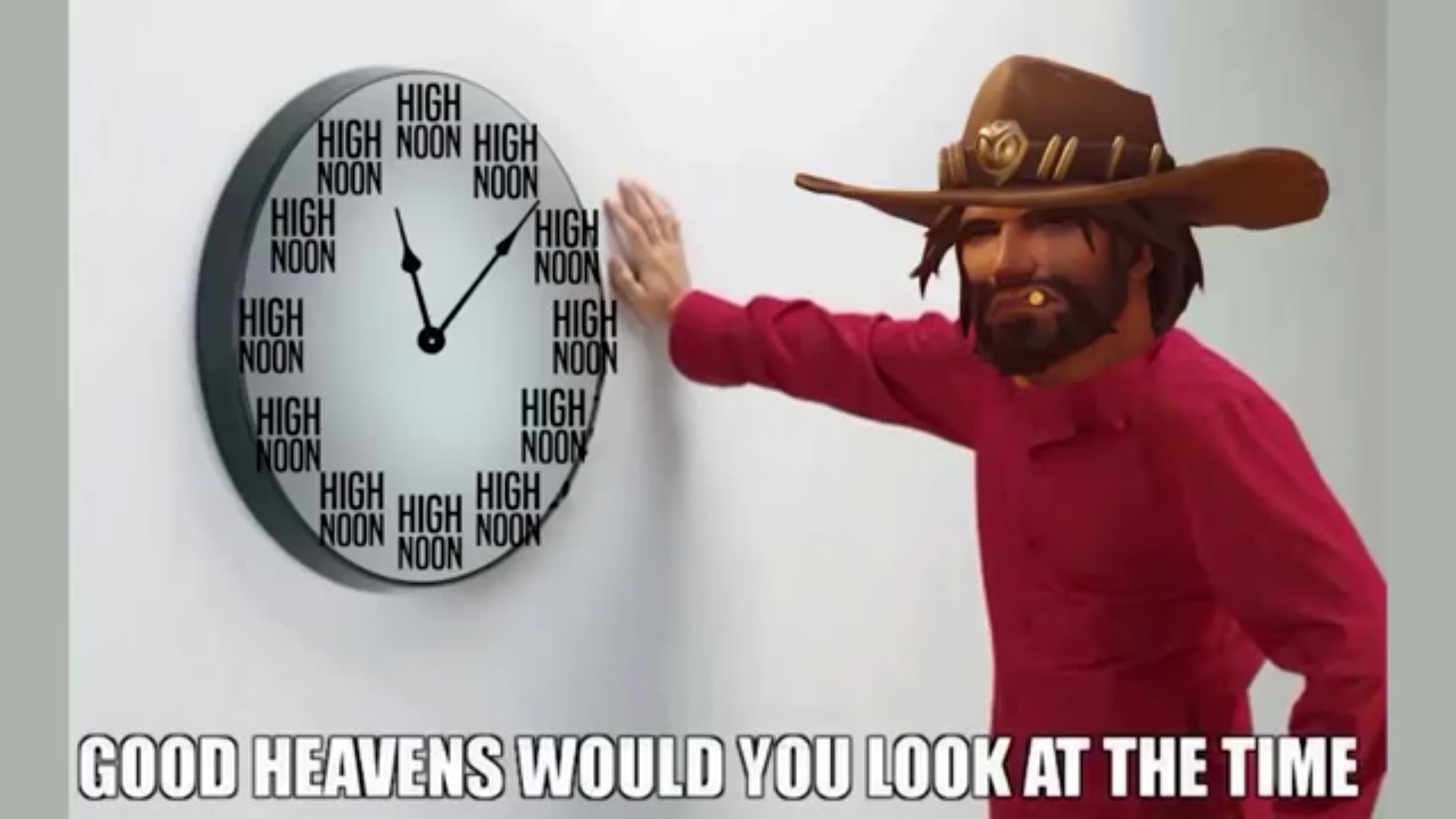 It's high noon somewhere in the world